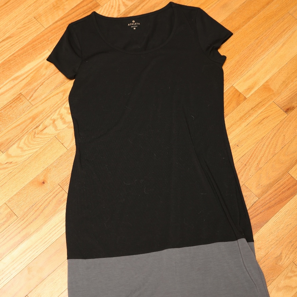 Women's Short Sleeve Athleta T-Shirt Dress